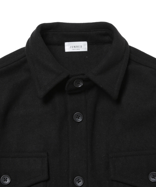 JUNRED（ジュンレッド）の「【WEB限定アイテム】ビッグCPOシャツ（シャツ/ブラウス・メンズ・ベージュ/ブラック・M/L）」の22枚目の写真