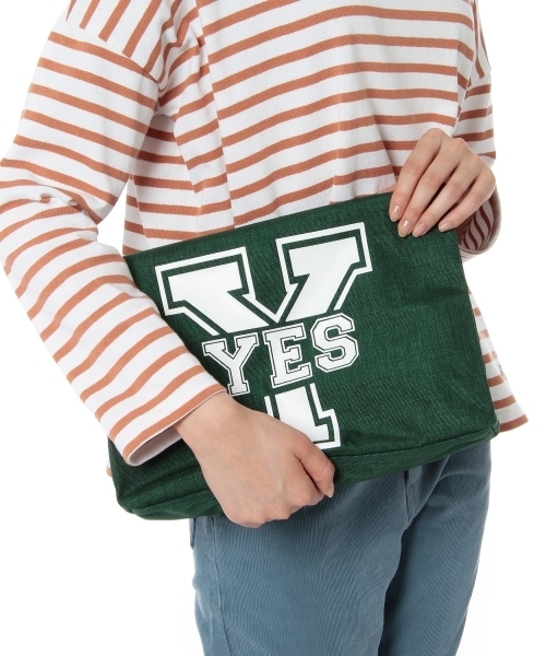 BEAUTY&YOUTH UNITED ARROWS（ビューティーアンドユースユナイテッドアローズ）の「BYBC INFIELDER DESIGN  クラッチバッグ ◆（クラッチバッグ・レディース・オレンジ/ケリー・フリー）」の11枚目の写真