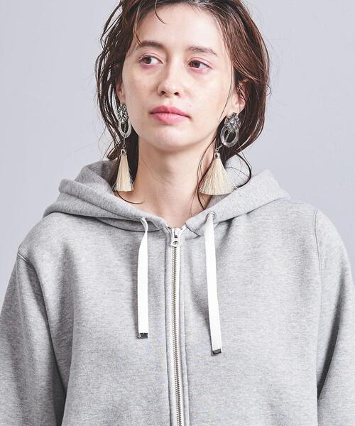 UNITED ARROWS(ユナイテッドアローズ)の「UWSC コットン ジップ パーカー(パーカー・レディース・ホワイト/ライトグレー・FREE)」の22枚目の写真