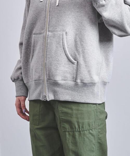 UNITED ARROWS(ユナイテッドアローズ)の「UWSC コットン ジップ パーカー(パーカー・レディース・ホワイト/ライトグレー・FREE)」の19枚目の写真