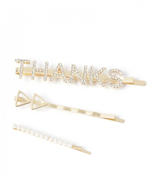 niko and...（ニコアンド）の「ロゴセットピン（ヘアピン・レディース・その他1/その他2/その他3/その他4/その他5・0）」の4枚目の写真