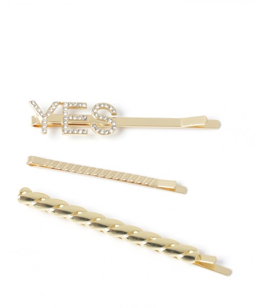 niko and...（ニコアンド）の「ロゴセットピン（ヘアピン・レディース・その他1/その他2/その他3/その他4/その他5・0）」の2枚目の写真