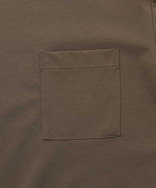 ADAM ET ROPE'（アダムエロペ）の「40Gポンチ ワイドポケットロンT（Tシャツ/カットソー・メンズ・ピンク系その他2/ホワイト系その他2/イエロー系その他3・L/S/M）」の10枚目の写真