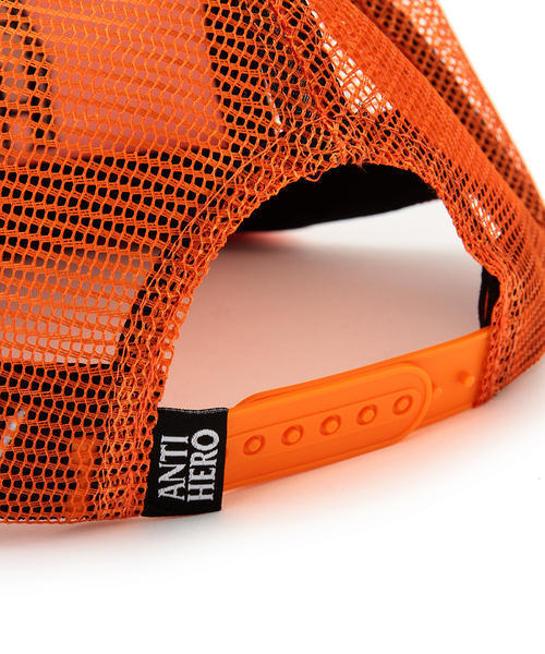 ANTI HERO（アンタイヒーロー）の「ANTIHERO / SAFETY MESH（キャップ・メンズ・オレンジ・ONE SIZE）」の11枚目の写真