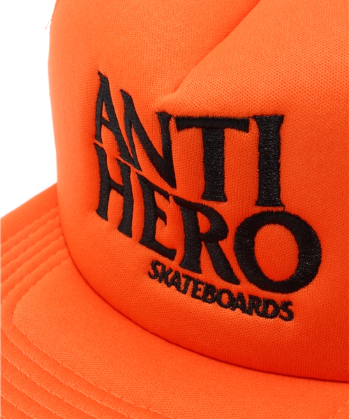 ANTI HERO（アンタイヒーロー）の「ANTIHERO / SAFETY MESH（キャップ・メンズ・オレンジ・ONE SIZE）」の6枚目の写真