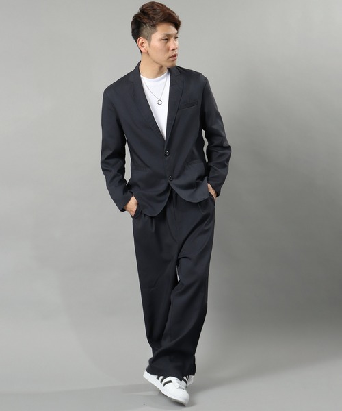 セットアップ 2点 テーラード ジャケット パンツ マスキュリン ABITOKYO セットアップ 2022AW「2点セット」セットアップ