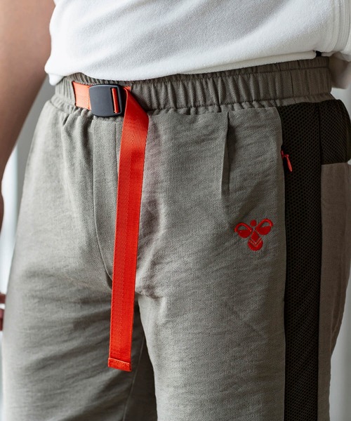 hummel（ヒュンメル）の「直営店・WEB限定 hummel(ヒュンメル)メッシュコンビパンツ（その他パンツ・メンズ・ホワイト/ブラック/カーキ・S/M/L/XL）」の4枚目の写真
