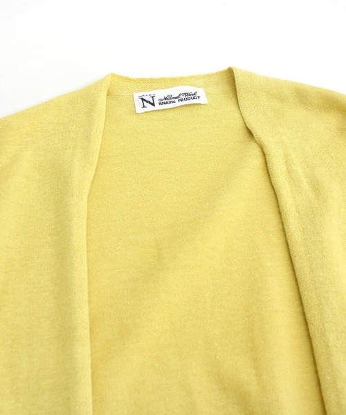 RNA-N（アールエヌエーエヌ）の「K2494 リネンコットンロングカーディガン（カーディガン/ボレロ・レディース・オートミール/イエロー/グレイッシュベージュ・MEDIUM）」の12枚目の写真