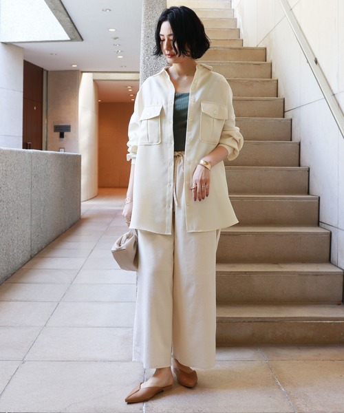 美品✨Aimeine エメイン オールインワン ワイドパンツ ベージュ系 M 楽天市場】リネン ブレンド ワイド ベイカー サロペット