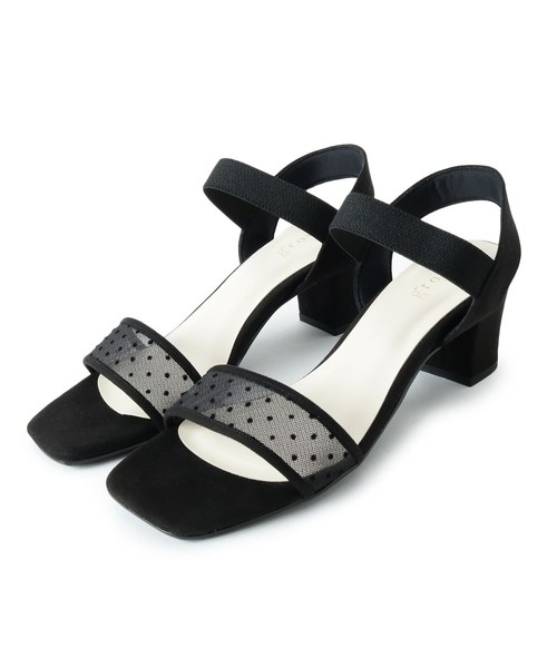 grove（グローブ）の「【WEB限定カラーあり】日本製やわここちサンダル（サンダル・レディース・アイボリー/シルバー/ブラック/ライトグリーン/イエロー系9/アイボリー系7/ライトグレー系7・25/35/45）」の2枚目の写真