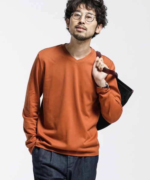 汗染み防止 Anti Soaked ヘビーvネック 長袖 Tシャツ カットソー Nano Universe ナノユニバース のファッション通販 Zozotown 汗染み防止 Anti Soaked ヘビーvネック 長袖 Tシャツ カットソー Nano Universe ナノユニバース のファッション通販 Zozotown