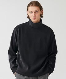 KIIT | 【KIIT】EX.RIPPLE TURTLE NECK L/S TEE(ニット/セーター)