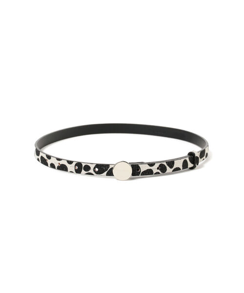 Ray BEAMS（レイビームス）の「Ray BEAMS / 丸 トップ バックル ベルト（ベルト・レディース・ブラック/カーキ/その他/オレンジ・ONE SIZE）」の4枚目の写真