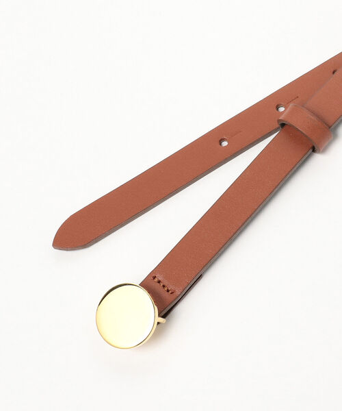 Ray BEAMS（レイビームス）の「Ray BEAMS / 丸 トップ バックル ベルト（ベルト・レディース・ブラック/カーキ/その他/オレンジ・ONE SIZE）」の8枚目の写真