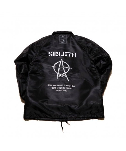 RYOさん専用　シボレス　SIBLETH　　コーチジャケット　XL 美品 コーチジャケット | メンズ | 1枚 | 00077-CJ | ブラック