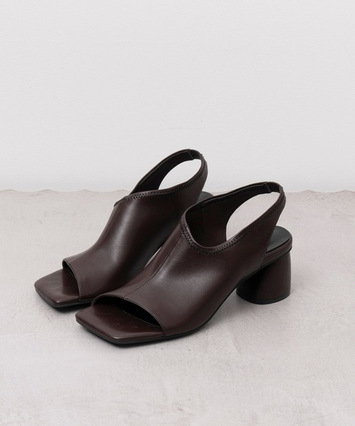 MAISON SPECIAL(メゾンスペシャル)の「ストレッチミュール【MAISON SPECIAL/メゾンスペシャル】(サンダル・レディース・ブラック/ブラウン/ホワイト・36/37/38.5/38)」の9枚目の写真