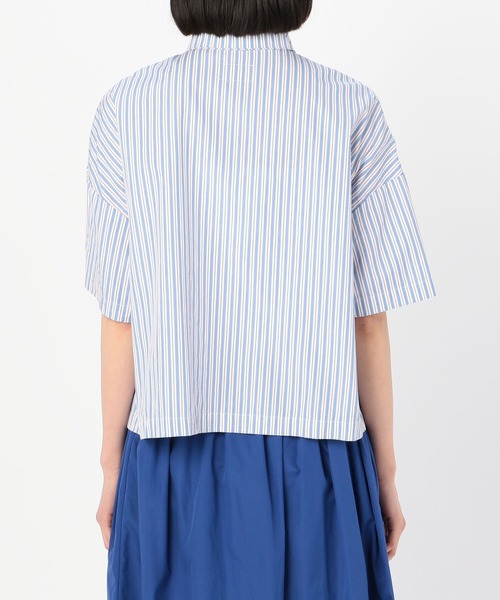 ⭐️ギャレゴデスポート☆シャツ★ブラウス★半袖★ストライプ ⭐️ギャレゴデスポート☆シャツ☆ブラウス☆半袖☆ストライプ