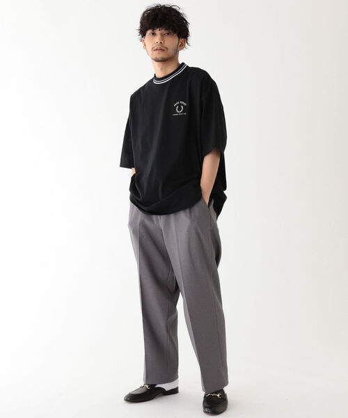 FRED PERRY×BEAMS 別注 長袖Tシャツ 黒 M FRED PERRY（フレッドペリー）の「FRED PERRY × BEAMS / 別注