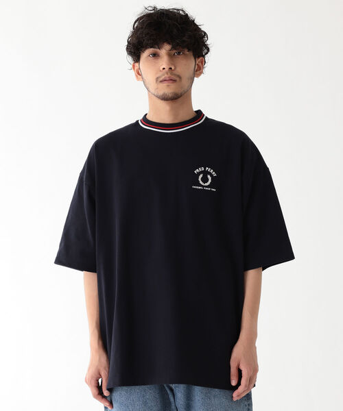 FRED PERRY×BEAMS 別注 長袖Tシャツ 黒 M FRED PERRY（フレッドペリー）の「FRED PERRY × BEAMS / 別注