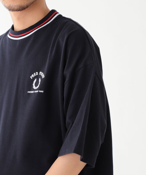 FRED PERRY×BEAMS 別注 長袖Tシャツ 黒 M FRED PERRY（フレッドペリー）の「FRED PERRY × BEAMS / 別注