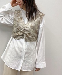 apres jour mignon | ジャガードビスチェ 【ZOZOTOWN限定アイテム】(その他トップス)