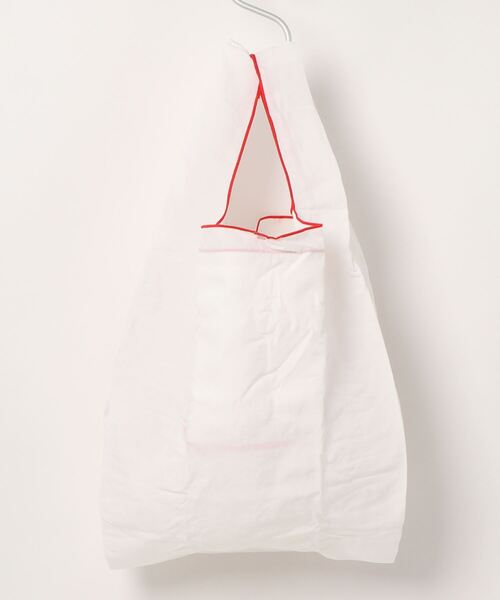 SLOBE IENA（スローブイエナ）の「【BALL&CHAIN/ボール アンド チェーン】 ロゴエコバッグ（エコバッグ/サブバッグ・レディース・ホワイト/ブラック・FREE）」の5枚目の写真