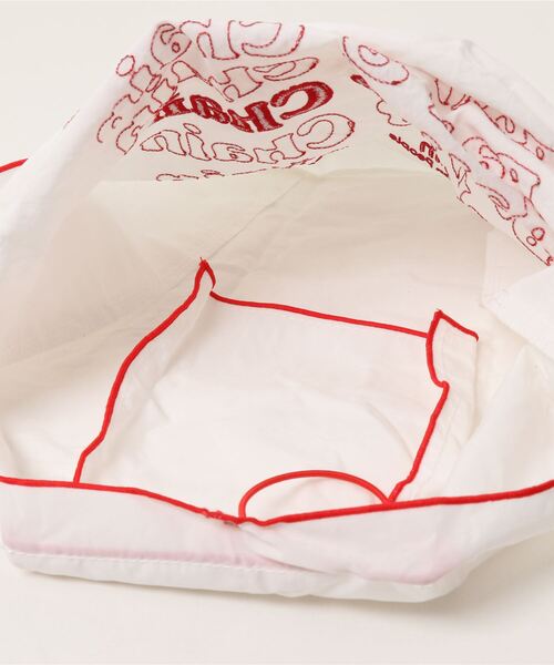 SLOBE IENA（スローブイエナ）の「【BALL&CHAIN/ボール アンド チェーン】 ロゴエコバッグ（エコバッグ/サブバッグ・レディース・ホワイト/ブラック・FREE）」の9枚目の写真