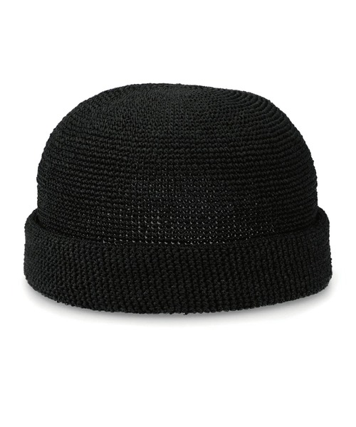 Basiquenti（ベーシックエンティ）の「【Basiquenti】Paper Roll Cap BCA-K11656（キャップ・メンズ・ブラック/ブラウン/ベージュ・FREE）」の3枚目の写真
