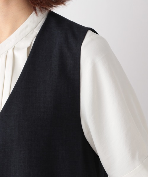 LEPSIM(レプシィム)の「キレイめジレジャケット 934850(その他アウター・レディース・ベージュ/ネイビー/ブラウン・FREE)」の19枚目の写真