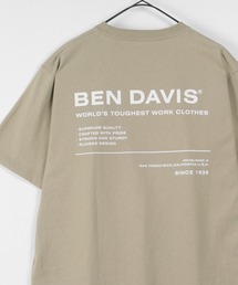 【BEN DAVIS/ベンデイビス】ミニゴリラ バックプリント半袖Tシャツ