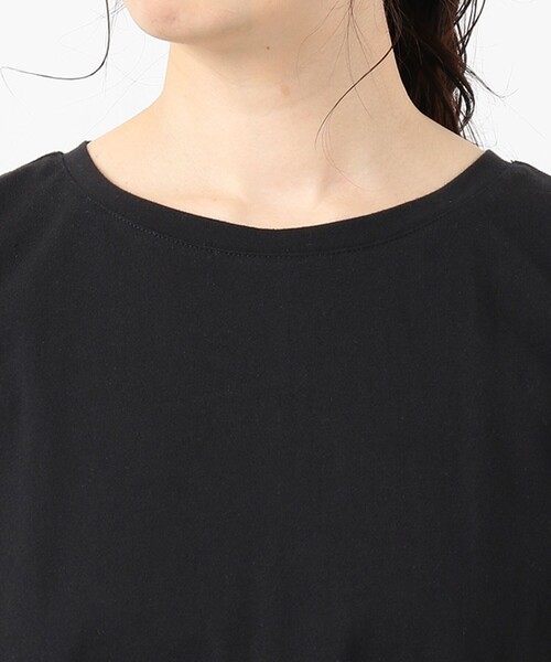 ANY SIS(エニィスィス)の「【L'aube】バックフレアーディテール カットソー(Tシャツ/カットソー・レディース・ホワイト系/ブラック系/黄土色系・2)」の10枚目の写真