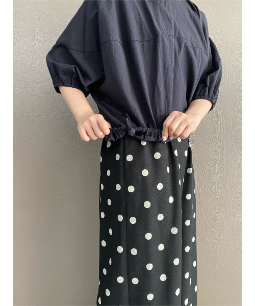 BEARDSLEY(ビアズリー)の「ギンガムマルブラウス(シャツ/ブラウス・レディース・ホワイト/ブラック・FREE)」の11枚目の写真