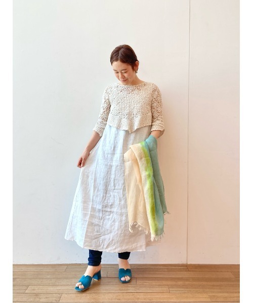 BEARDSLEY（ビアズリー）の「デニムパギンス（デニムパンツ・レディース・グレー/インディゴブルー/ホワイト・1/0）」の11枚目の写真