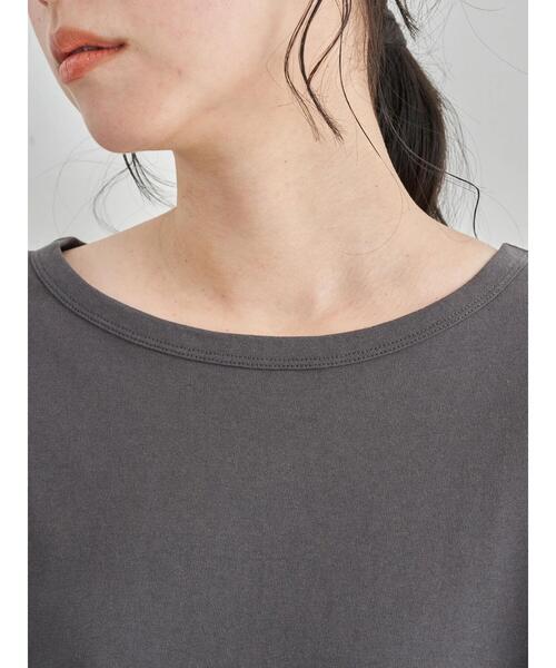 earth music&ecology（アースミュージックアンドエコロジー）の「ティアードカットチュニック ＊（Tシャツ/カットソー・レディース・チャコールグレー/オフホワイト/ミント・FREE）」の10枚目の写真