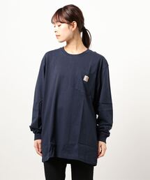 KMC DETAILS（ケーエムシーディテイルズ）の「Carhartt/ カーハート M WorkwearPKブランドロゴロンTEE K126（Tシャツ/カットソー）」