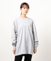 KMC DETAILS（ケーエムシーディテイルズ）の「Carhartt/ カーハート M WorkwearPKブランドロゴロンTEE K126（Tシャツ/カットソー）」