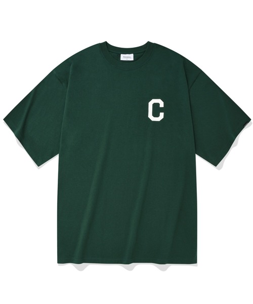 COVERNAT（カバーナット）の「【COVERNAT】C LOGO TEE / カバーナット Cロゴ ベーシック Tシャツ（Tシャツ/カットソー・メンズ・クリーム/グリーン/マルチ/ホワイト/ブラック/ネイビー・X-LARGE/SMALL/MEDIUM/LARGE）」の5枚目の写真