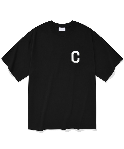 COVERNAT（カバーナット）の「【COVERNAT】C LOGO TEE / カバーナット Cロゴ ベーシック Tシャツ（Tシャツ/カットソー・メンズ・クリーム/グリーン/マルチ/ホワイト/ブラック/ネイビー・X-LARGE/SMALL/MEDIUM/LARGE）」の3枚目の写真