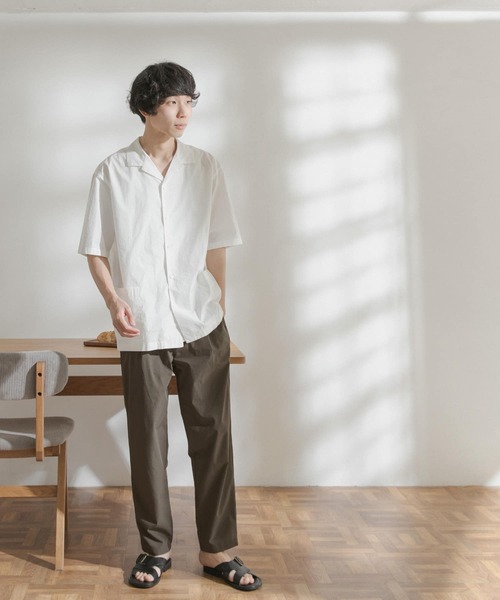 FORK&SPOON（フォークアンドスプーン）の「FORK&SPOON　ストレッチイージーパンツ（その他パンツ・メンズ・ブラック/カーキ・4/5）」の7枚目の写真