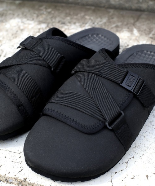 SUBLIME（サブライム）の「SUBLIME ECO SUEDERIPPER SLIP SANDAL (SB211-0628)（サンダル・メンズ・ブラック・43/44/42/41）」の6枚目の写真