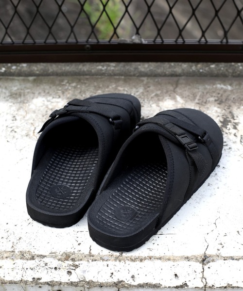 SUBLIME（サブライム）の「SUBLIME ECO SUEDERIPPER SLIP SANDAL (SB211-0628)（サンダル・メンズ・ブラック・43/44/42/41）」の5枚目の写真