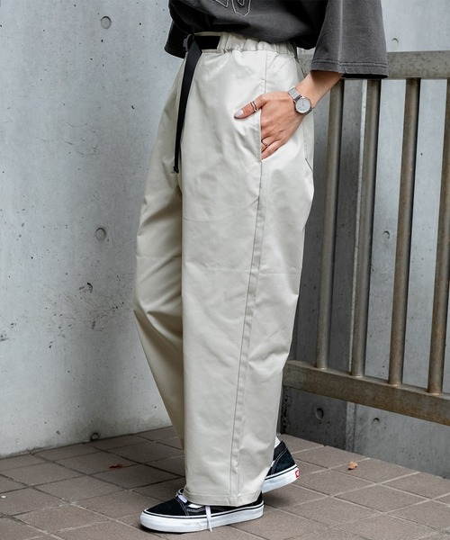 PairPair（ペアペア）の「ベルト付きワークパンツ（ユニセックス）（その他パンツ・メンズ・チャコールグレー/アイボリー/ブルーグリーン・SMALL/MEDIUM/LARGE）」の13枚目の写真