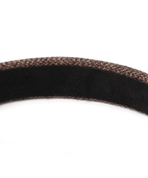 studio CLIP（スタディオクリップ）の「Aシンプルカチューシャ（カチューシャ・レディース・ベージュ/ブラウン・FREE）」の5枚目の写真