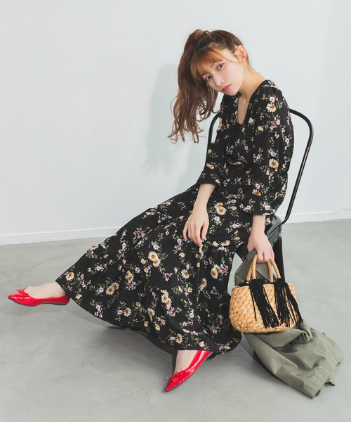 Edit Sheen（エディットシーン）の「スウェードフリンジかごバッグ（かごバッグ・レディース・キャメル/ブラック/グレー・FREE）」の17枚目の写真