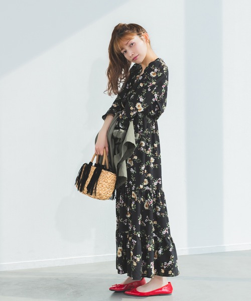 Edit Sheen（エディットシーン）の「スウェードフリンジかごバッグ（かごバッグ・レディース・キャメル/ブラック/グレー・FREE）」の15枚目の写真