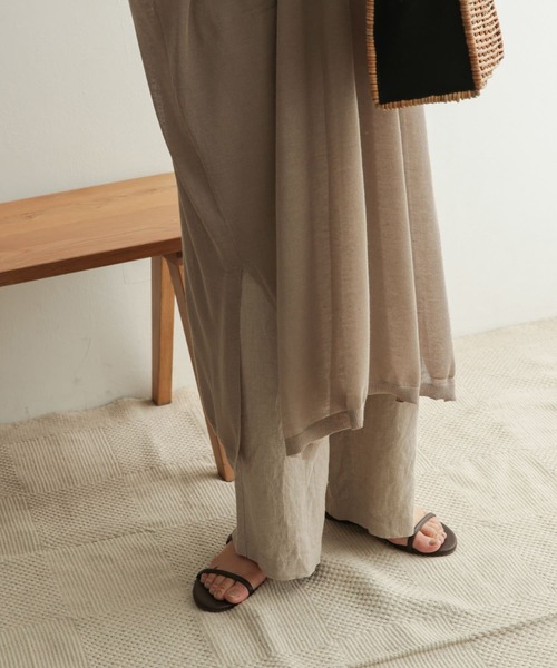 URBAN RESEARCH DOORS(アーバンリサーチドアーズ)の「カフタンニットワンピース(ワンピース・レディース・グレー系その他/ベージュ・ONE)」の19枚目の写真