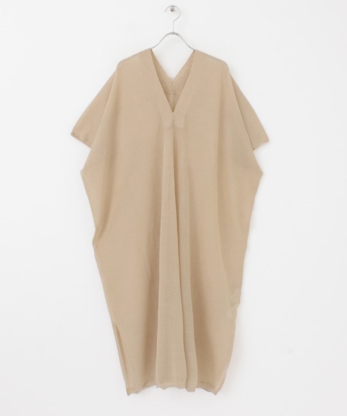 URBAN RESEARCH DOORS(アーバンリサーチドアーズ)の「カフタンニットワンピース(ワンピース・レディース・グレー系その他/ベージュ・ONE)」の11枚目の写真