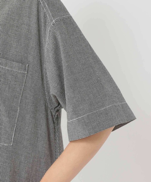 studio CLIP（スタディオクリップ）の「デザインバンドカラーシャツワンピース（ワンピース・レディース・インディゴブルー/その他3/その他2/その他1・FREE）」の9枚目の写真