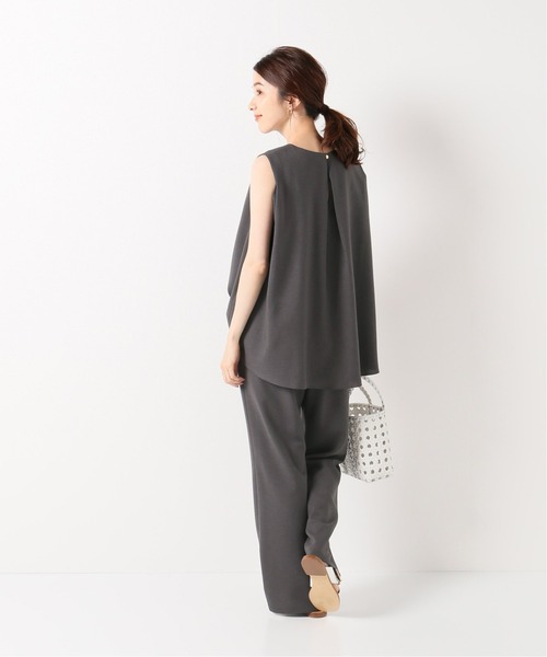 IENA（イエナ）の「スラブオックス タックブラウス◆（シャツ/ブラウス・レディース・アイボリー/チャコールグレー/カーキ・FREE）」の6枚目の写真