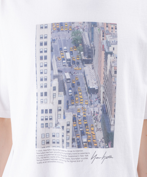 newhattan（ニューハッタン）の「【NEWHATTAN / ニューハッタン】別注 フォト T シャツ（Tシャツ/カットソー・メンズ・ホワイト系その他/ホワイト系その他2・46/48）」の8枚目の写真